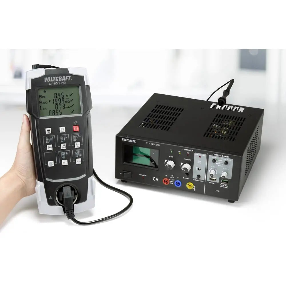 B-Ware Voltcraft Gerätetester Prüfgerät Messgerät Gt 6000 V2 Kalibriert Labor Speicher - 4064161428536