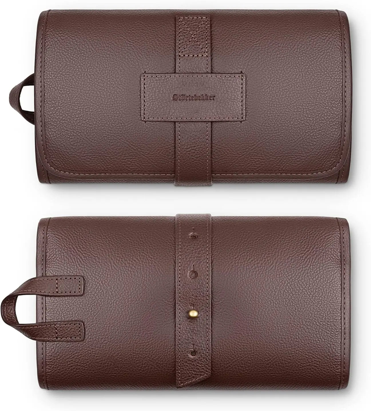 B-Ware Störtebekker Rasiertasche Kulturbeutel Barttasche Leder Rasur Bartguide Premium - 4064192376508