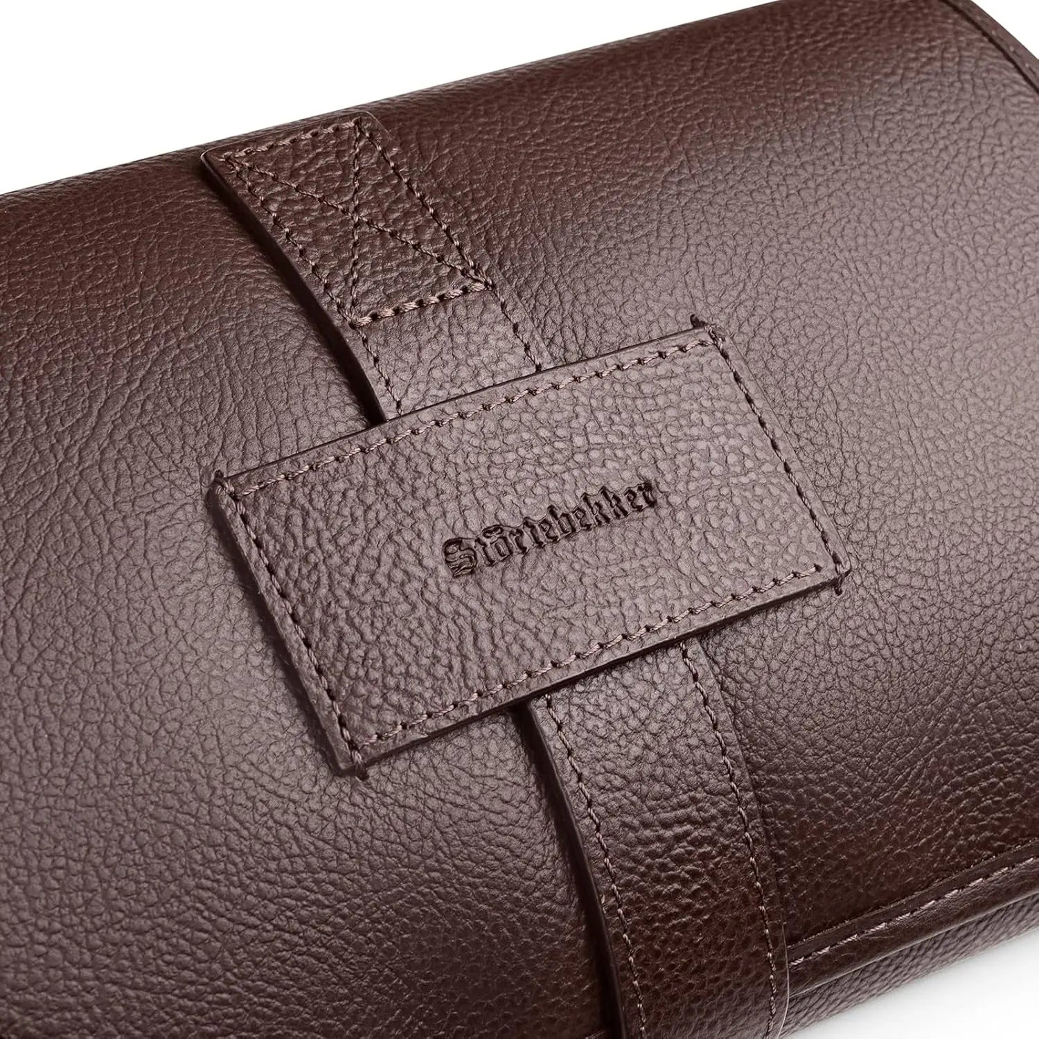 B-Ware Störtebekker Rasiertasche Kulturbeutel Barttasche Leder Rasur Bartguide Premium - 4064192376508