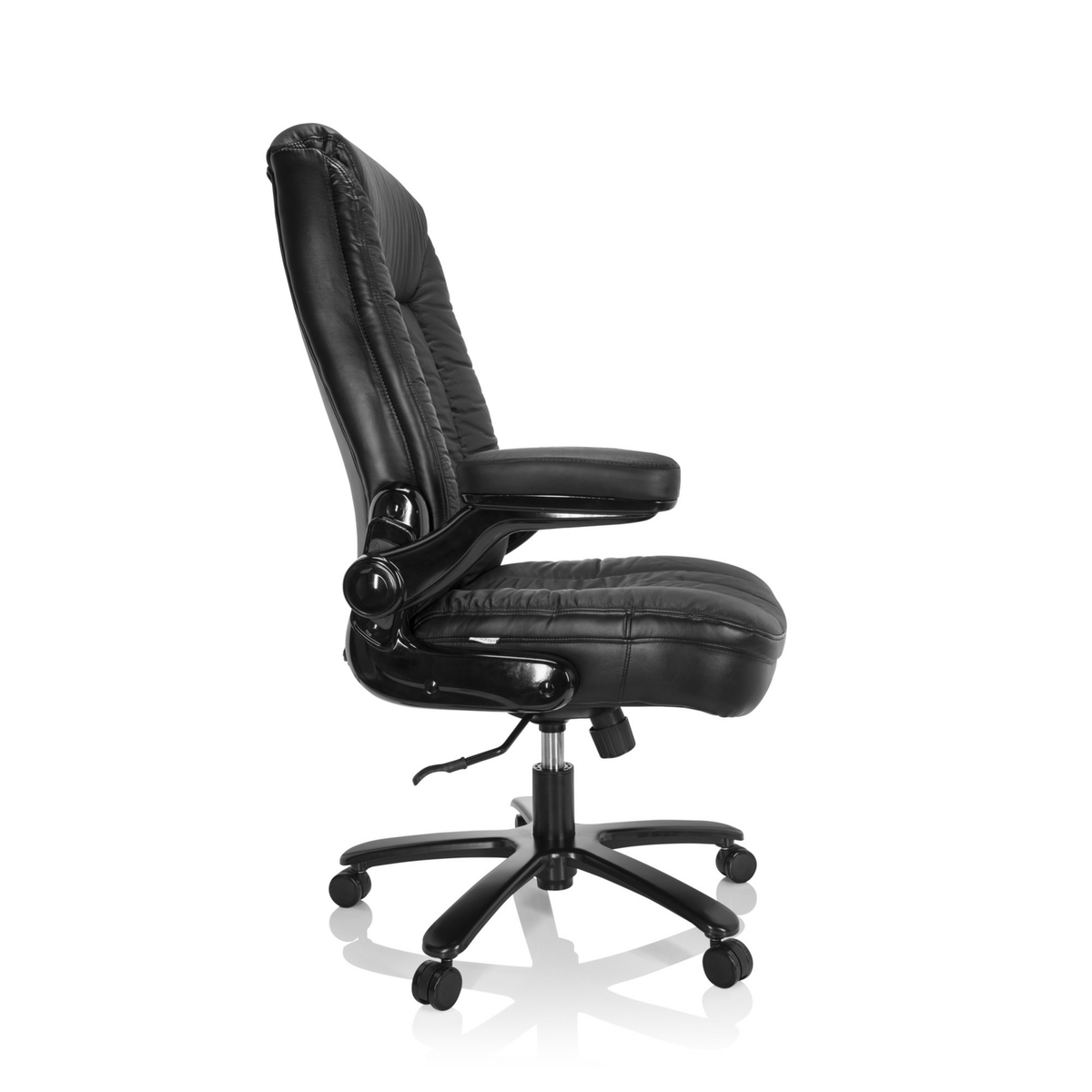 B-Ware Hjh Office Schwerlaststuhl Bürostuhl Instructor Iii Xxl Leder Schwarz Stuhl