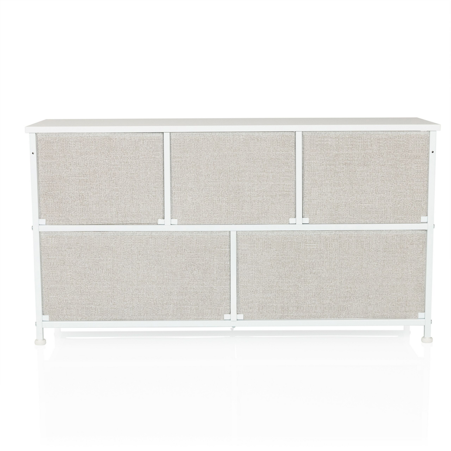 B-Ware Hjh Living Foldar   Kommode Sideboard Schubladenkommode Möbel Schrank Grau