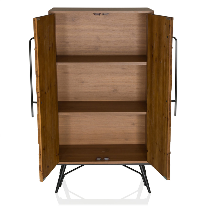 Hjh Living Kommode Schrank Santjago Wood High Holz Aufbewahrung Schlafzimmer B-Ware - 4064323106395