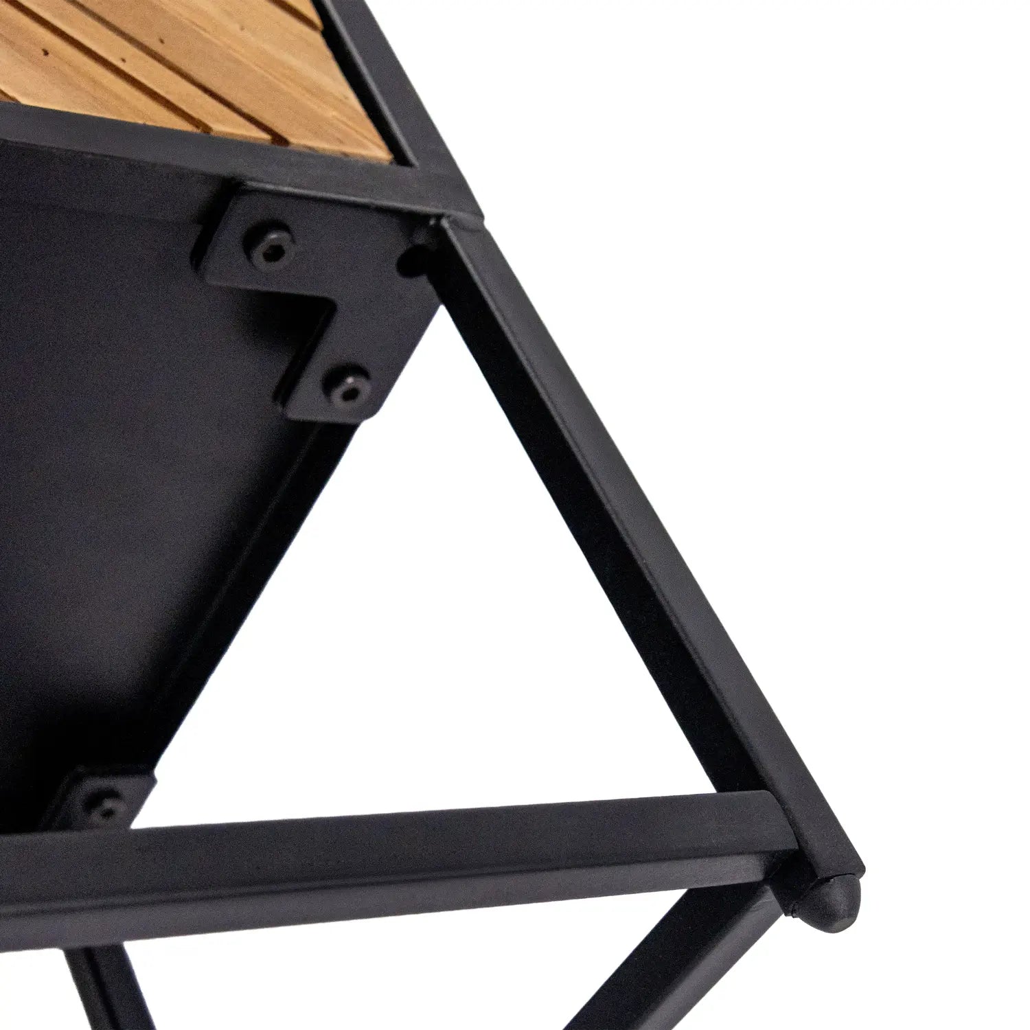 B-Ware Hjh Living Kommode Sideboard Holz Eisen Schwarz Braun 3 Schubladen Santjago - 4064323106432