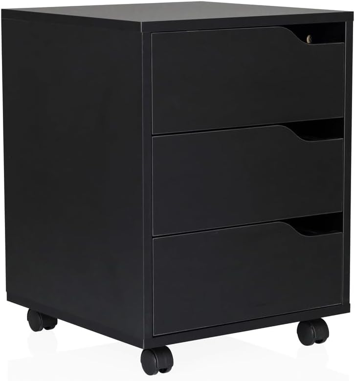 Hjh Office Rollcontainer Büroschrank Melaminharzbeschichtete Spanplatte B-Ware - 4064323106456