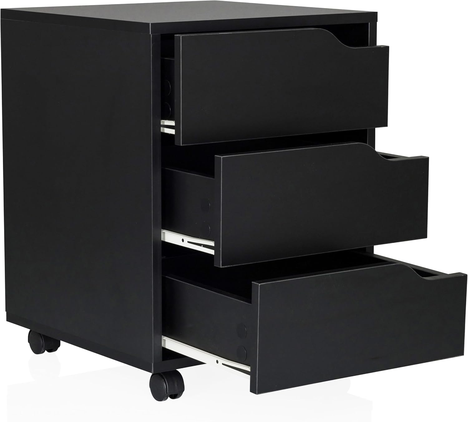 Hjh Office Rollcontainer Büroschrank Melaminharzbeschichtete Spanplatte B-Ware - 4064323106456