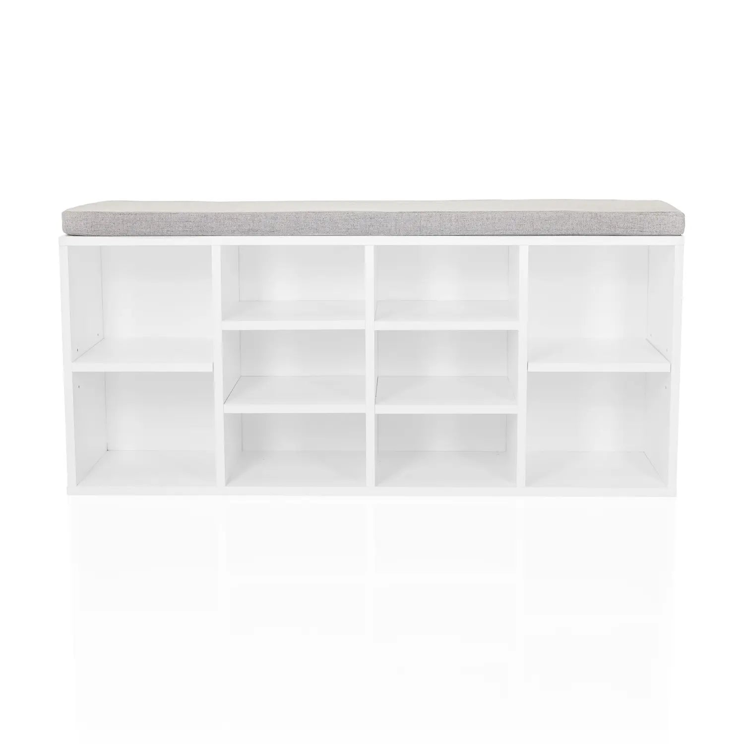 B-Ware Hjh Living Schuhschrank Schuhregal Estha 10 Weiß Aufbewahrung Sitzbank - 4064323106487