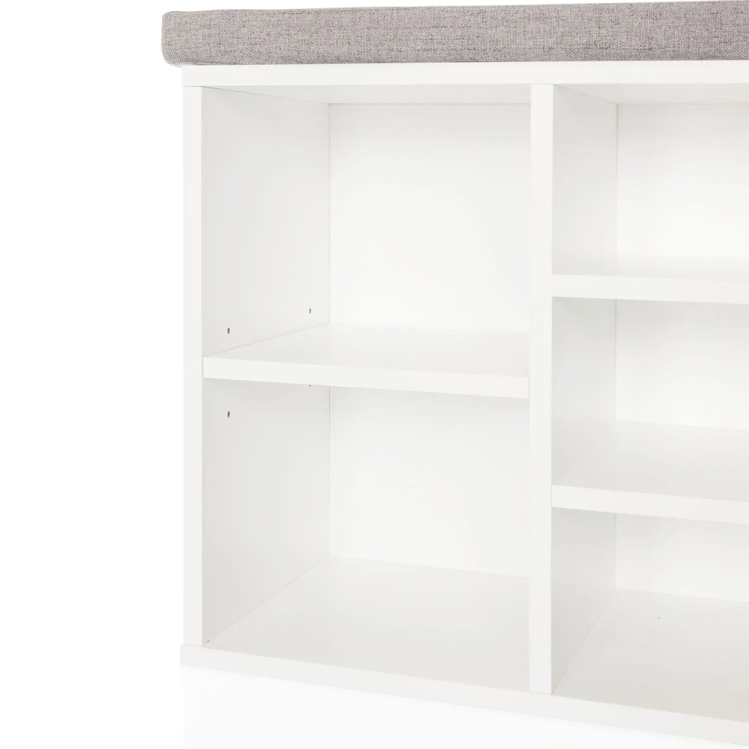 B-Ware Hjh Living Schuhschrank Schuhregal Estha 10 Weiß Aufbewahrung Sitzbank - 4064323106487