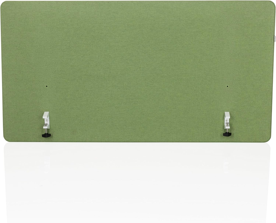 Hjh Office Akustik Tischtrennwand 62x120 Cm Sichtschutz Schreibtischteiler Grün B-Ware - 4064323106708