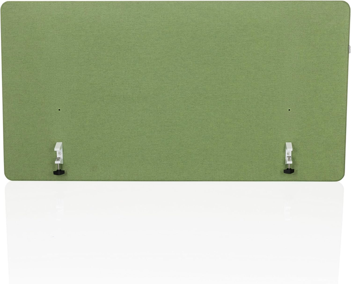 Hjh Office Akustik Tischtrennwand 62x120 Cm Sichtschutz Schreibtischteiler Grün B-Ware - 4064323106708