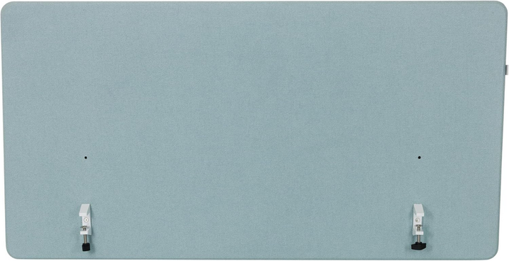 Hjh Office Akustik Tischtrennwand 62x120 Cm Sichtschutz Schreibtischteiler Blau B-Ware - 4064323106715
