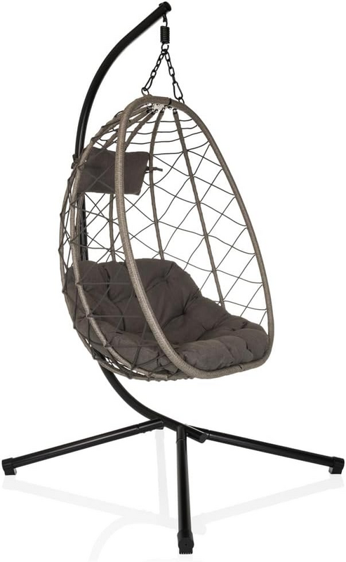 B-Ware Hjh Living Outdoor Hängesessel Schaukelstuhl Cocova Gartenstuhl Siehe Text - 4064323107118