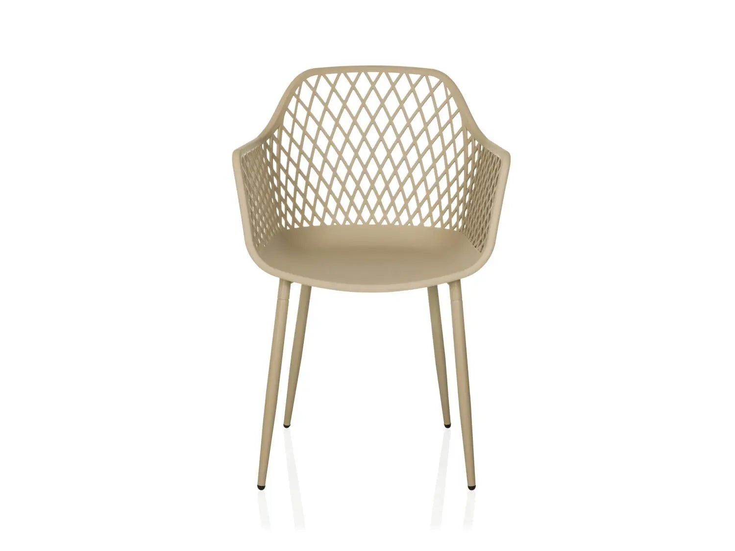 B-Ware Hjh Living Stuhl Gartenstuhl Begio L Outdoorstuhl Kunststoff Beige Siehe Text - 4064323107200