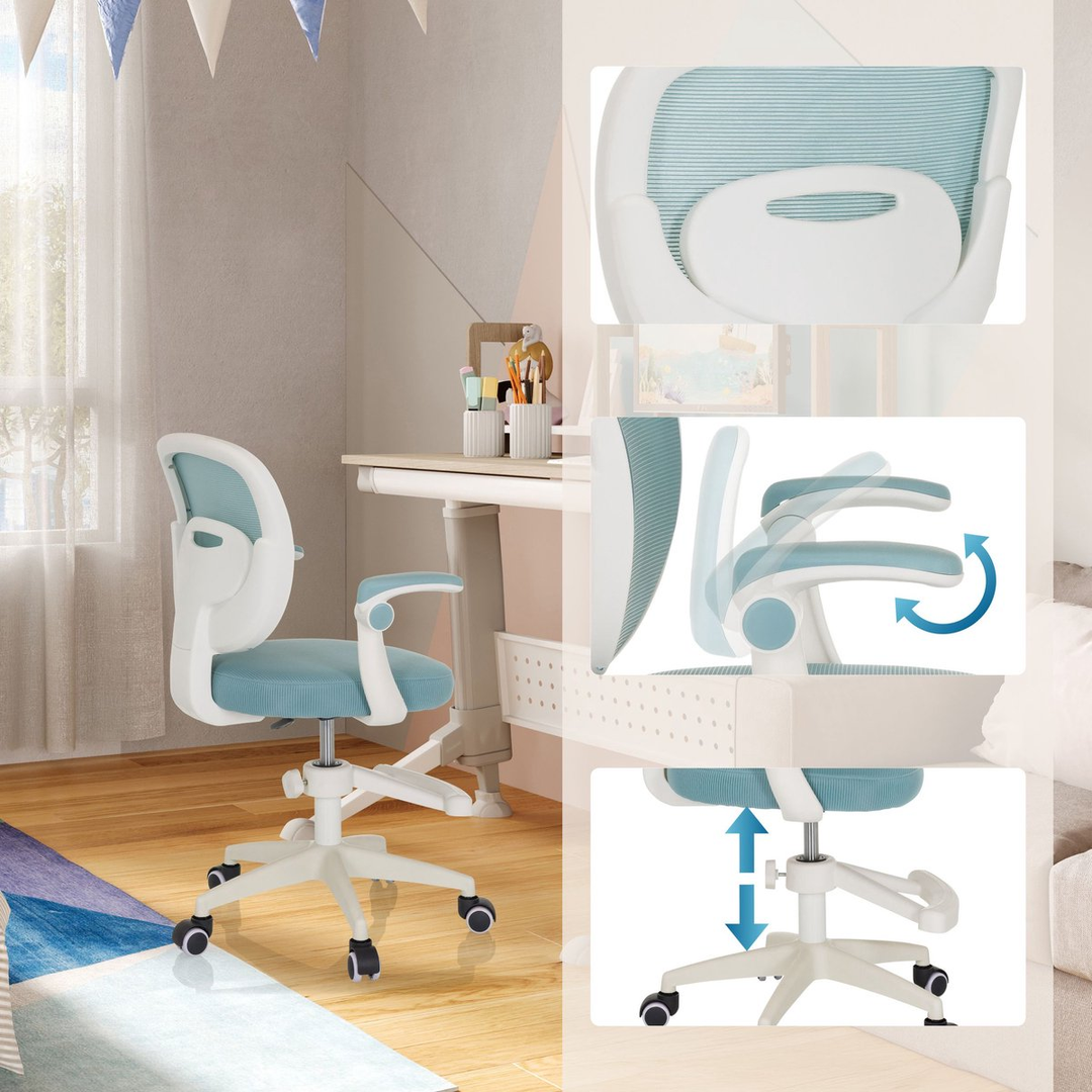 Hjh Office Kinderdrehstuhl Stuhl Kinderstuhl Kiddy Smart Lichtblau B-Ware - 4064323107248