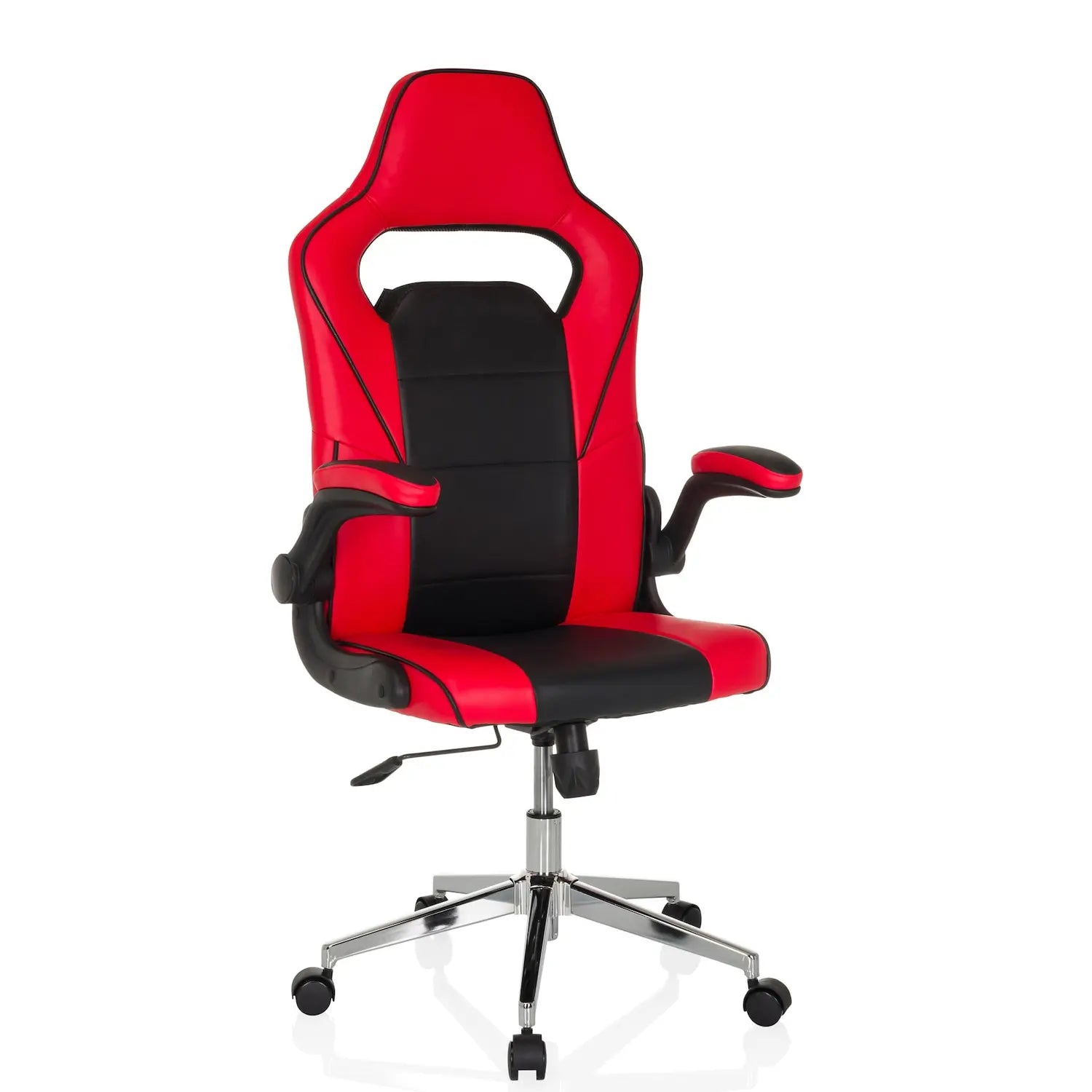 B-Ware Mybuero Gamingstuhl Bürostuhl Game Sport Pro Kunstleder Klappbare Armlehnen  - 4064323107286