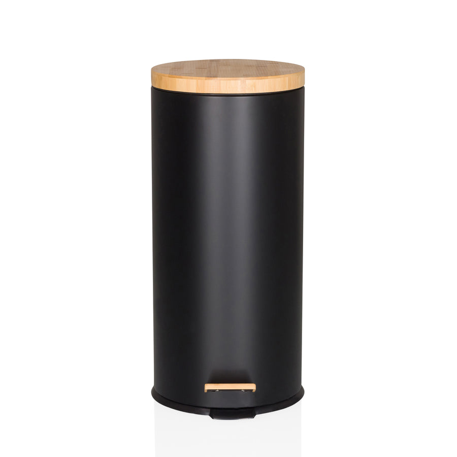 Hjh Office Clean Bamboo Mülleimer Abfalleimer Papierkorb Bambus 15 L    B-Ware - 4064323107354