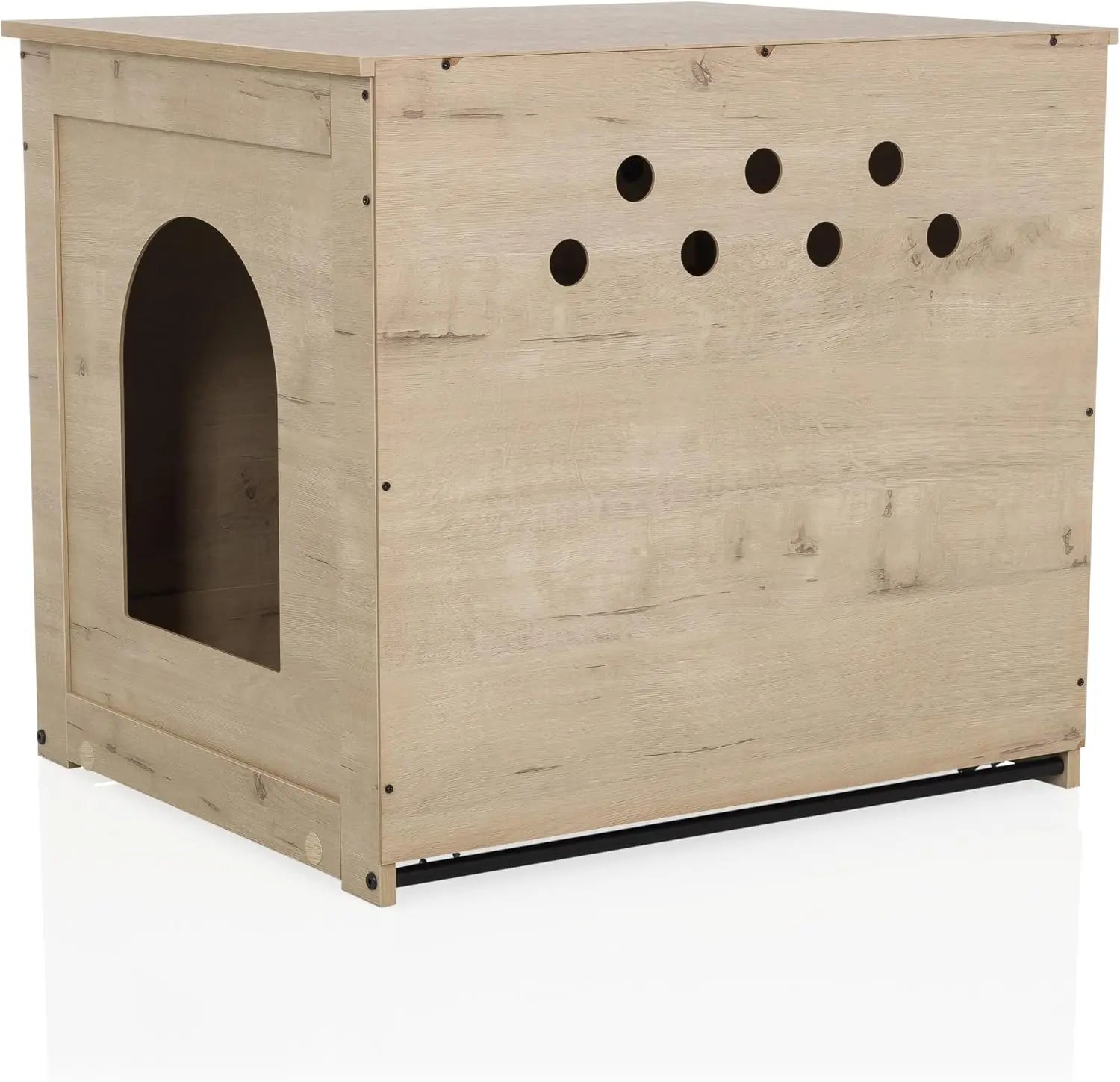 B-Ware Hjh Lving Katzenhaus Katzenbox Katzenklo Pawbox 1 Eiche Schublade Kratzbrett - 4064323107491