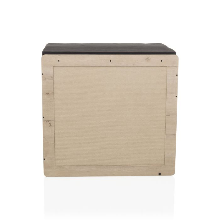 Hjh Living Kitty Pawbox 2 Katzenhaus Katzenhöhle Katzenbett Schwarz Eiche B-Ware - 4064323107507