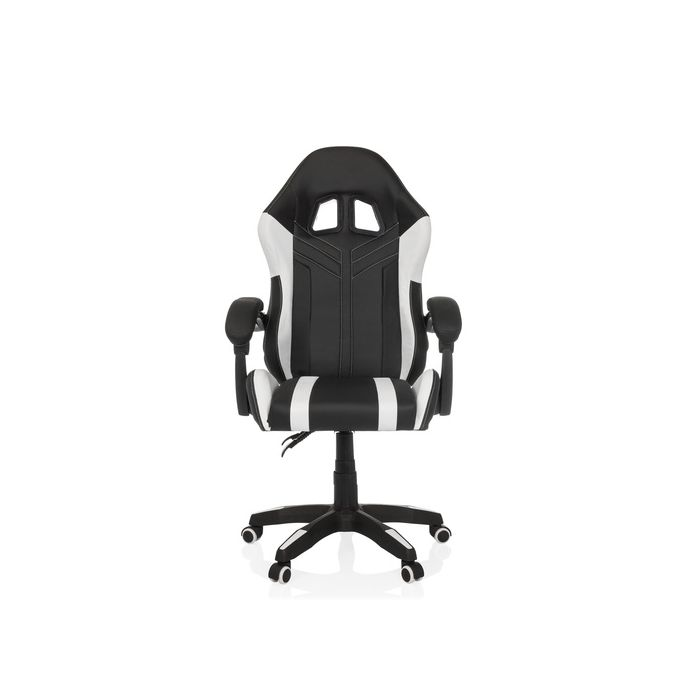 My Buero Gamebreaker W02 Gamingstuhl Sessel Bürostuhl Schwarz Weiß B-Ware - 4064323107545