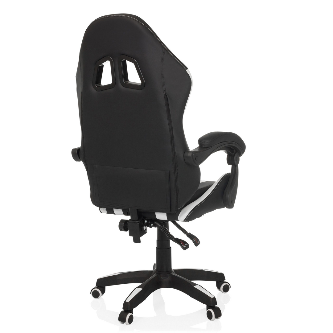 My Buero Gamebreaker W02 Gamingstuhl Sessel Bürostuhl Schwarz Weiß B-Ware - 4064323107545