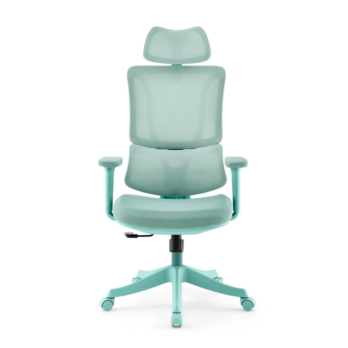 MyBuero Drehstuhl Bürostuhl Stuhl Ergomy Colore Stoff 3D Netz Türkis Büro Office - 4064323108221