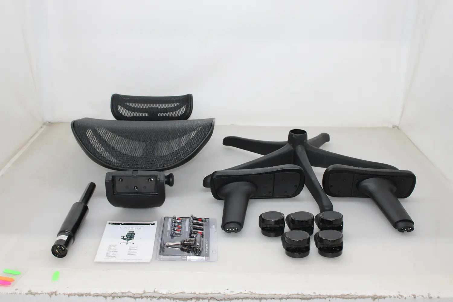 D-Ware Hjh Office Bürostuhl Drehstuhl Enjoy Ultra Gen2 Stoff Schwarz Defektware - 4064323108535