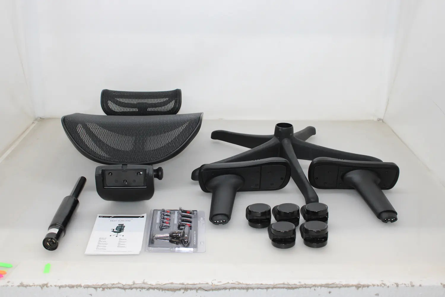 D-Ware Hjh Office Bürostuhl Drehstuhl Enjoy Ultra Gen2 Stoff Schwarz Defektware - 4064323108535