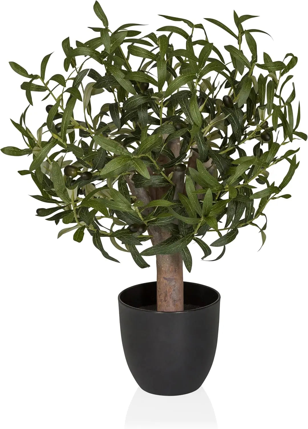 B-Ware Hjh Office Kunstpflanze Olive S Olivenbaum Kunstpflanze Grün Kunststoff 70x45 Cm - 4064323108757