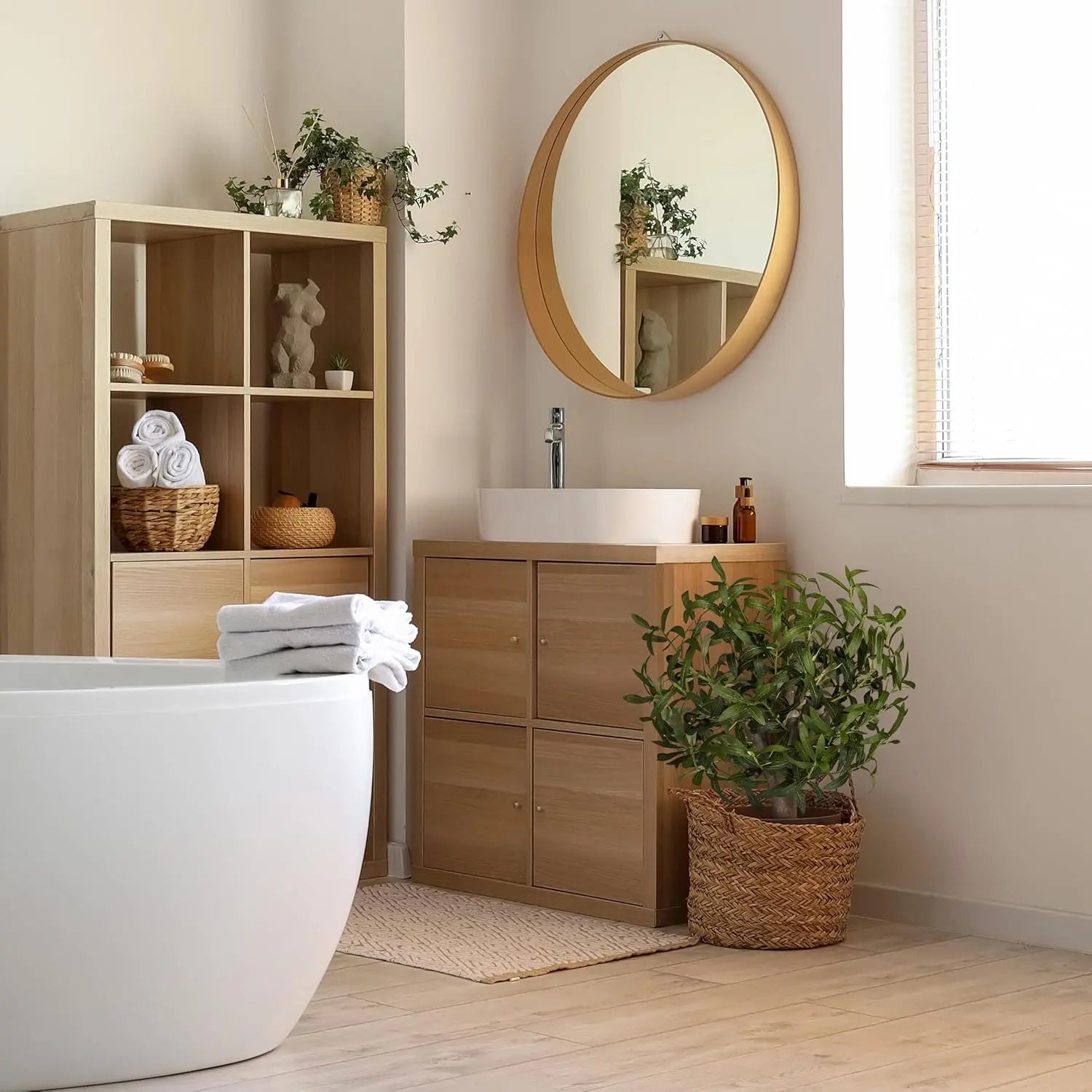 B-Ware Hjh Office Kunstpflanze Olive S Olivenbaum Kunstpflanze Grün Kunststoff 70x45 Cm - 4064323108757