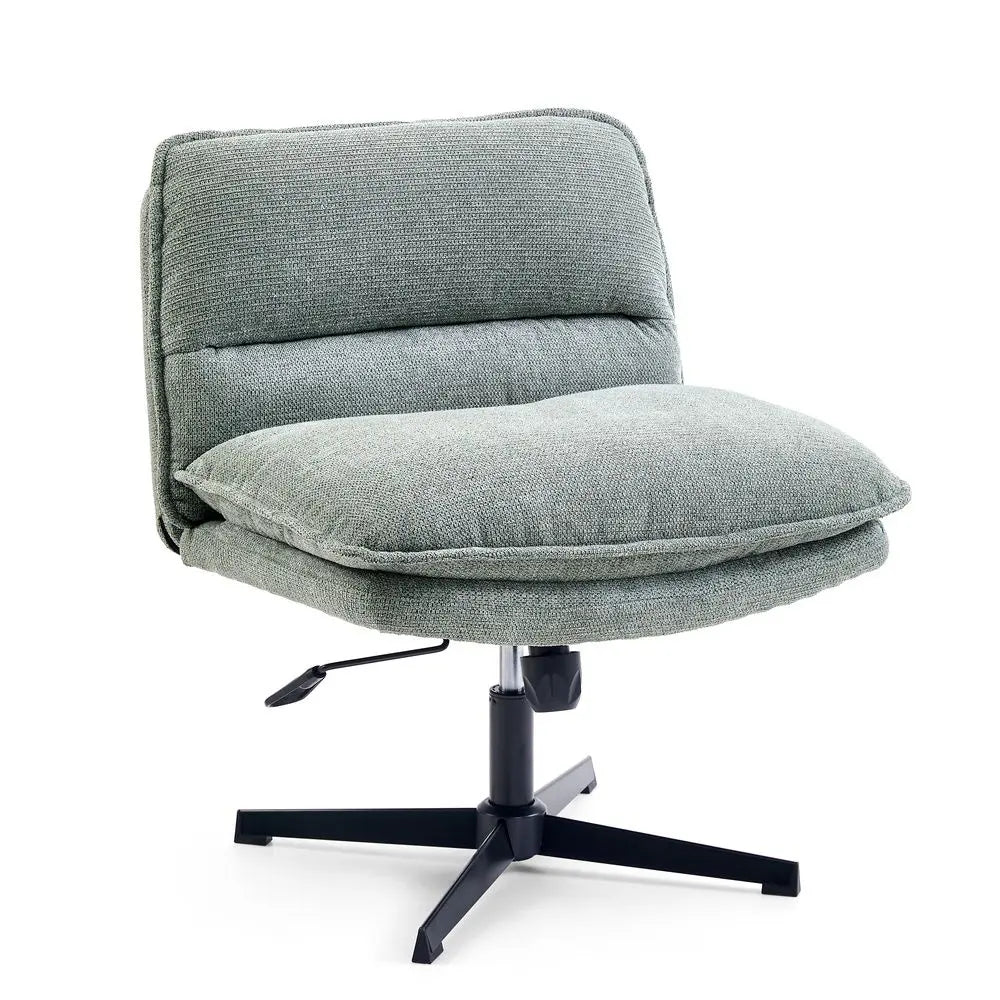 B-Ware Hjh Living Loungesessel Schneidersitzstuhl Criss Cross 20 Salbei Home Office - 4064323109433