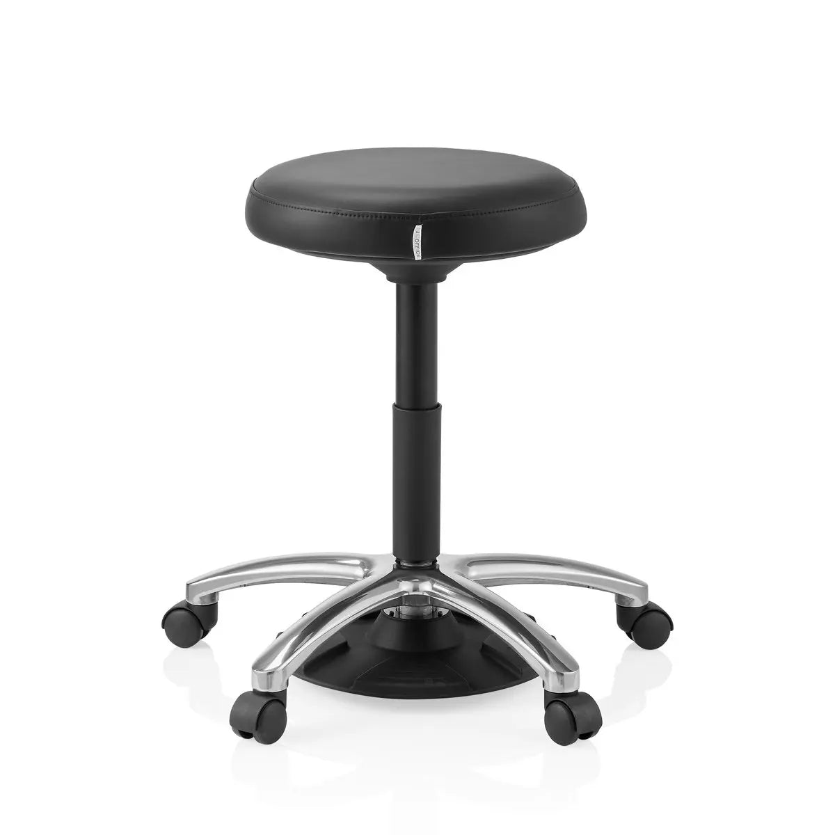 B-Ware Hjh Office Drehstuhl Hocker Sitz Operator Step Schwarz Arbeitsstuhl Praxis Labor - 4064323109464
