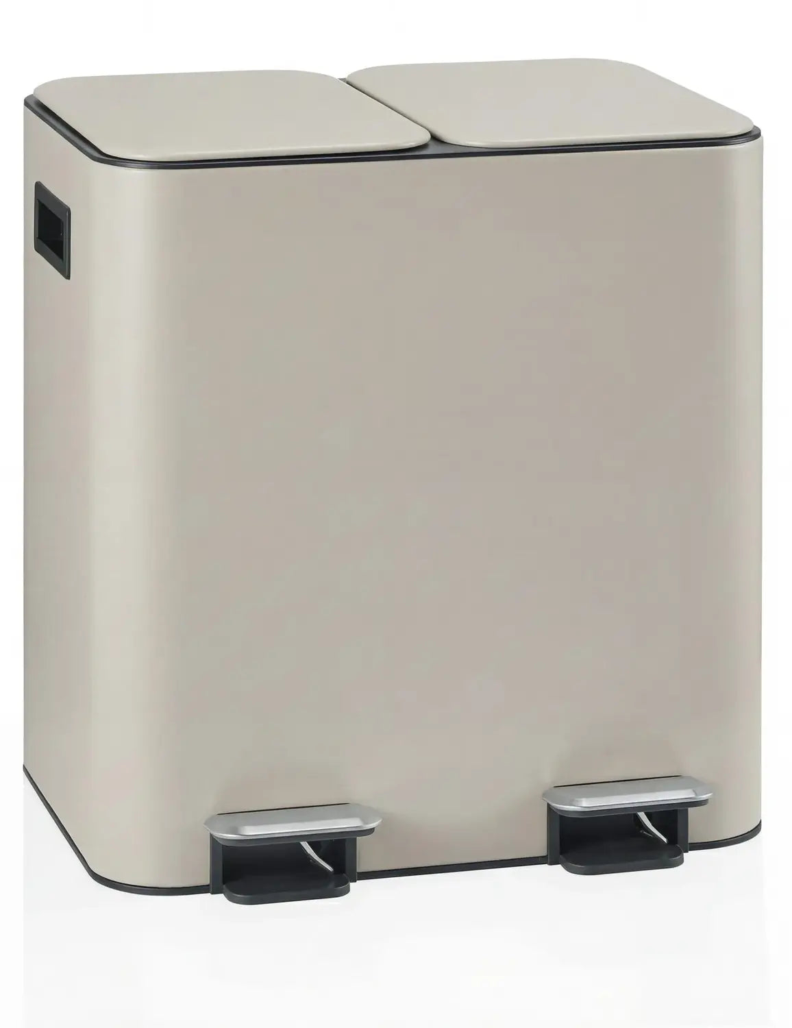 B-Ware Hjh Office Mülleimer Abfalleimer Clean 10 Beige Behälter 2 X 15 L Trennsystem - 4064323130611