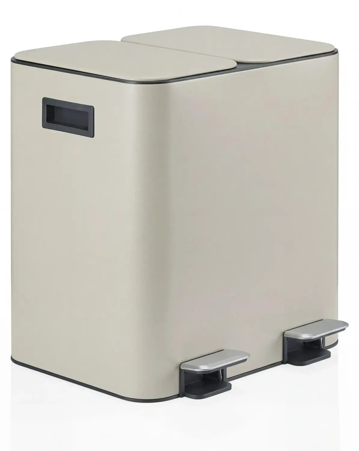 B-Ware Hjh Office Mülleimer Abfalleimer Clean 10 Beige Behälter 2 X 15 L Trennsystem - 4064323130611