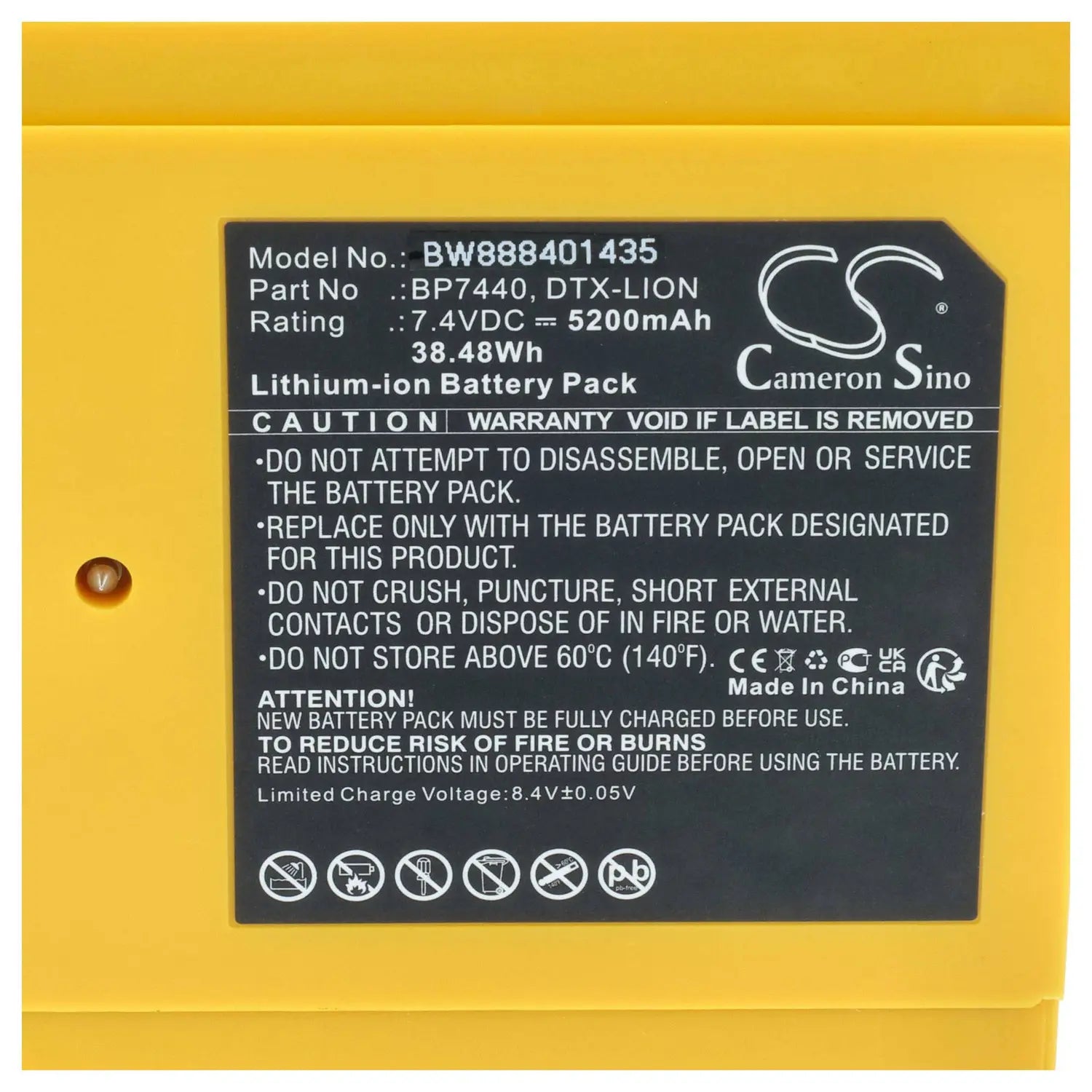 B-Ware Vhbw Akku Batterie Ersatz Messgerät Fluke Dtx Lion Bp7440 Wechselakku 5200 M Ah - 4065705431760