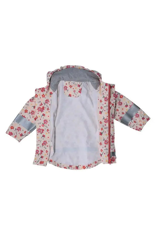 B-Ware Sterntaler Mädchen Jacke Regenmantel Regenjacke Kapuze Rosa Jerseyfutter Gr.86 - 4066891005513