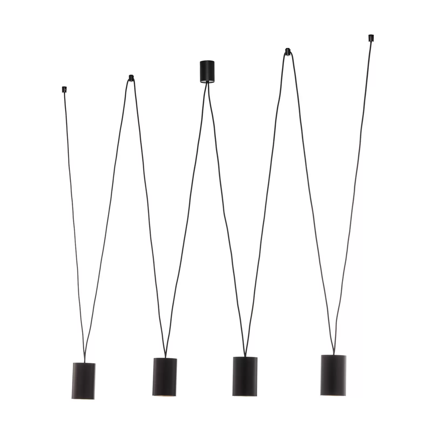 Nowodvorski Lighting Hängeleuchte More Tone Schwarz Gold Vierflammig Gu10 Lampe B-Ware - 5903139781497