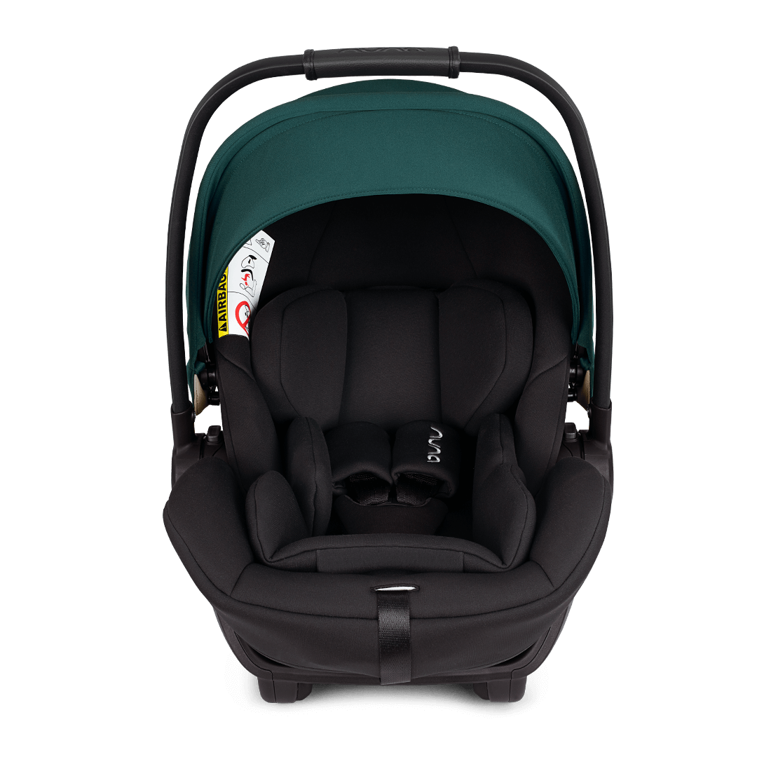Nuna Babyschale Autositz Arra Next Lagoon Schwarz Dunkelgrün 45 35 80 Cm B-Ware