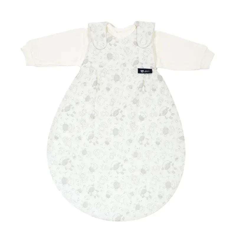 B-Ware Alvi Schlafsack Set Baby Mäxchen Strampelsack Ganzjahr Schäfchen Größe 56/62 - 4010395022101