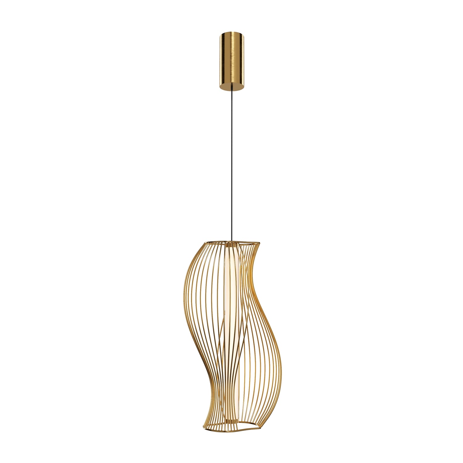 B-Ware Maytoni Luminosa Shadows Of The Past Modern Wire Frame Pendant Ceiling Light - 4099776150732