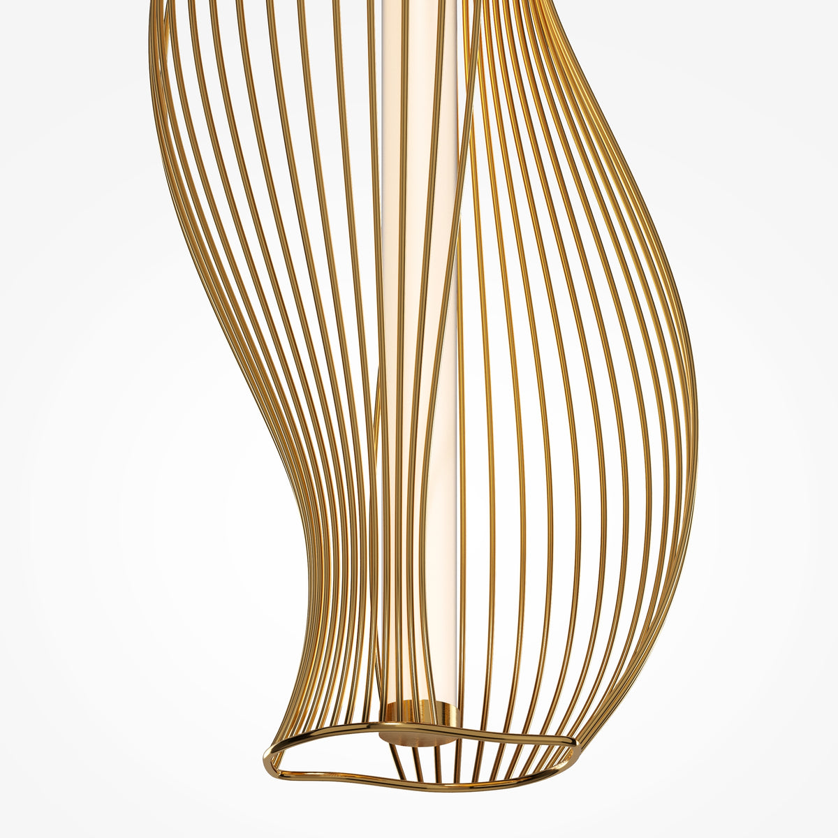 Maytoni Luminosa Shadows Of The Past Modern Wire Frame Pendant Ceiling Light - 4099776150732