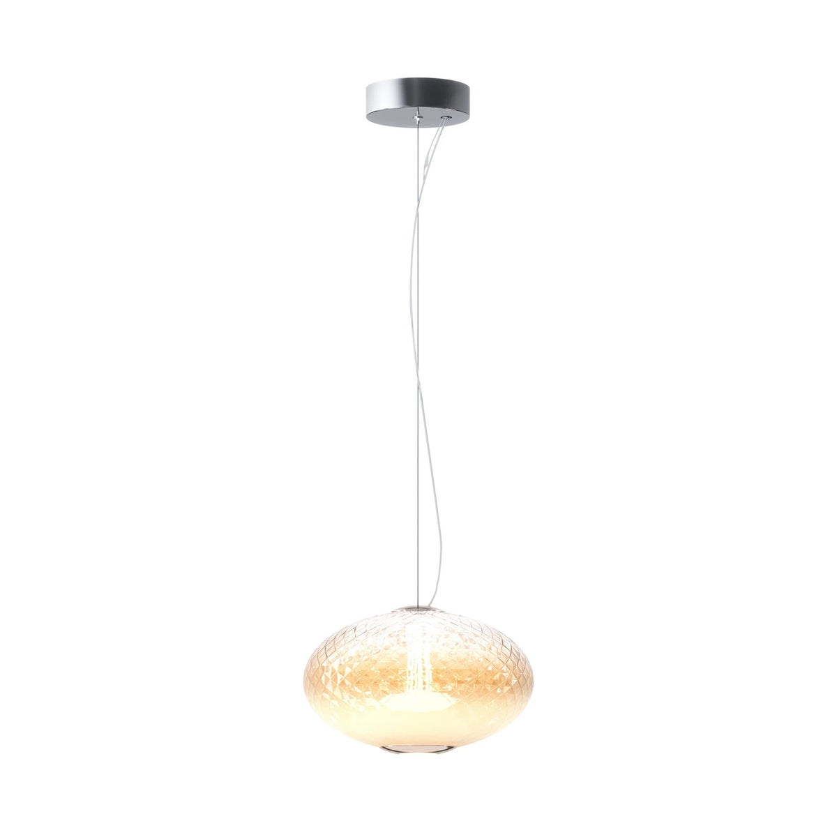 Maytoni Pendelleuchte Hängelampe LED Bruma weiß Glas - 4099776161820