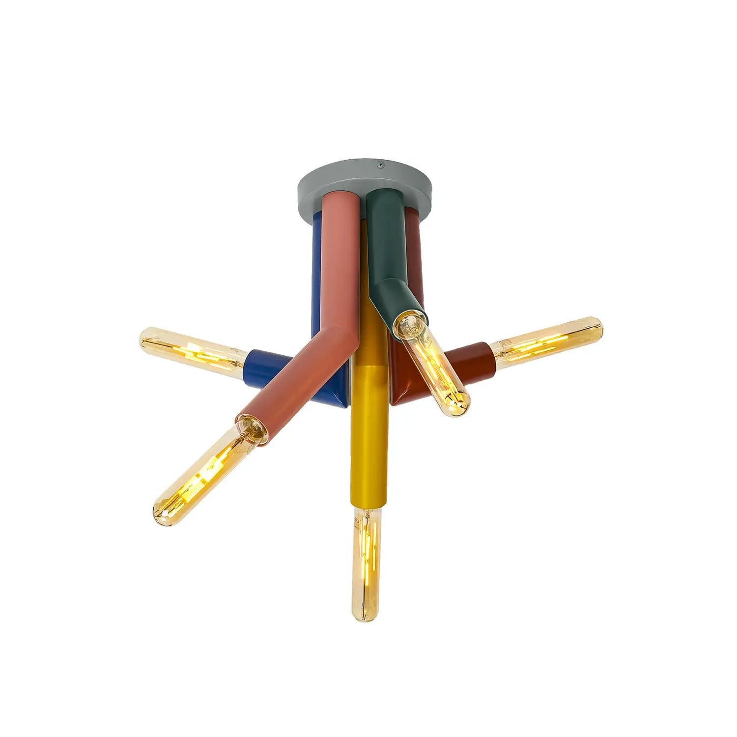 B-Ware Osram Deckenleuchte Deckenlampe Decor Straw Bunt Stahl Wohnzimmer Esszimmer E27 - 4099854454660