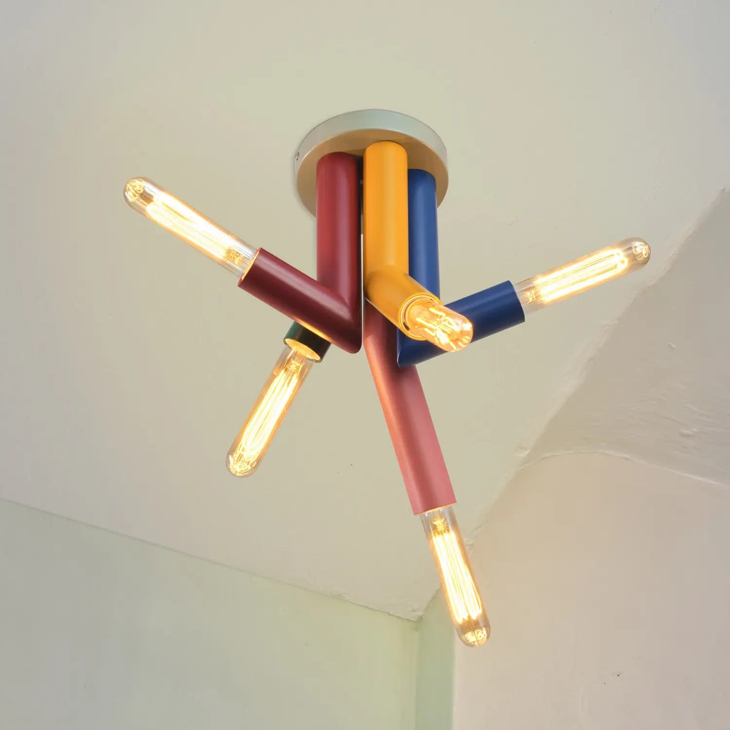 B-Ware Osram Deckenleuchte Deckenlampe Decor Straw Bunt Stahl Wohnzimmer Esszimmer E27 - 4099854454660