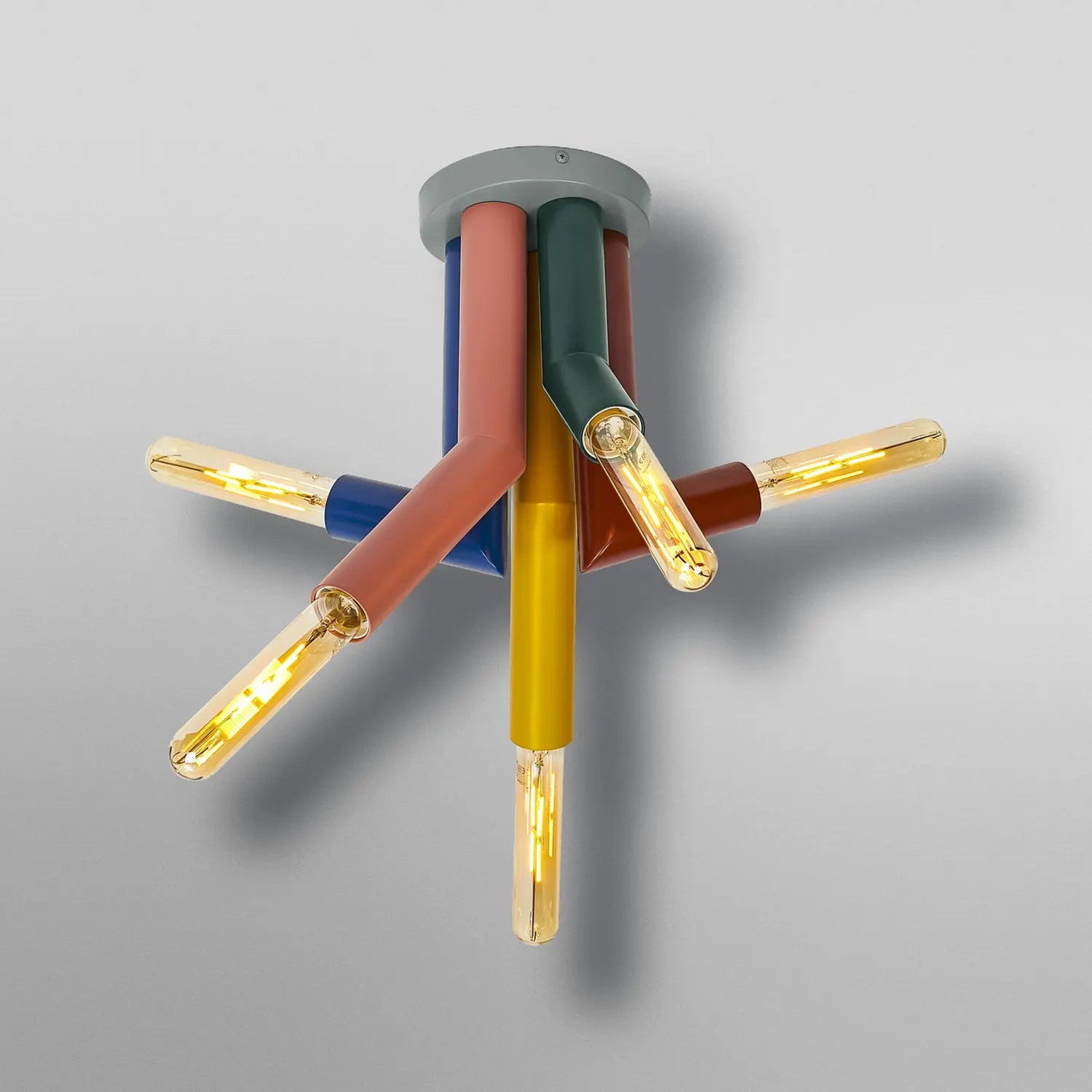 B-Ware Osram Deckenleuchte Deckenlampe Decor Straw Bunt Stahl Wohnzimmer Esszimmer E27 - 4099854454660