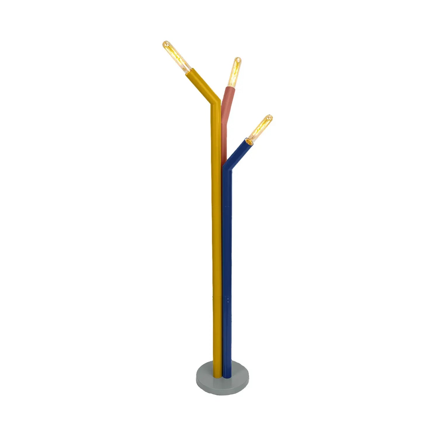 B-Ware Osram Stehleuchte Standlampe Decor Straw Bunt Stahl Wohnzimmer Lampe Leuchte - 4099854454981