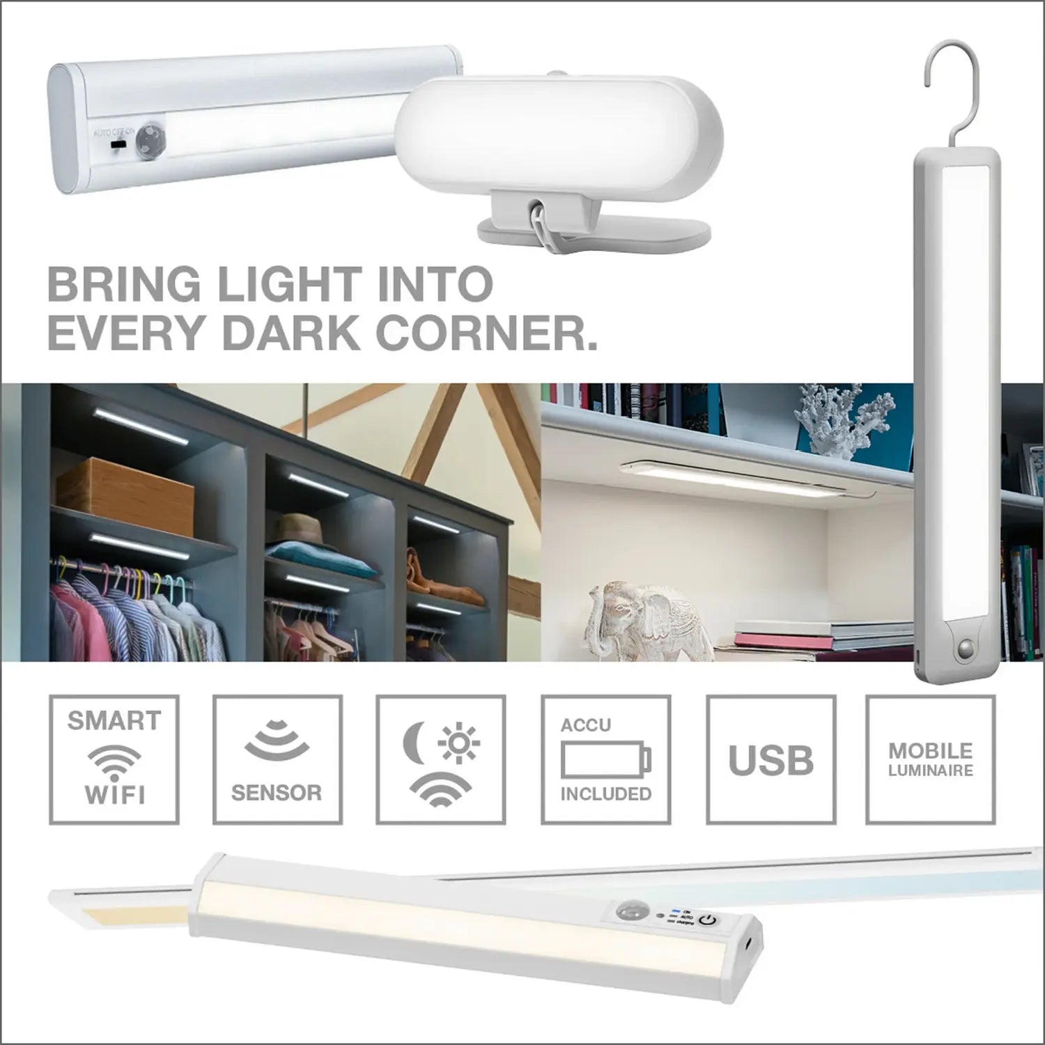 B-Ware Osram Unterbauleuchte Lichtleiste Led Sensorleuchte Linear Edge Weiß 50 Cm Cct - 4099854462993
