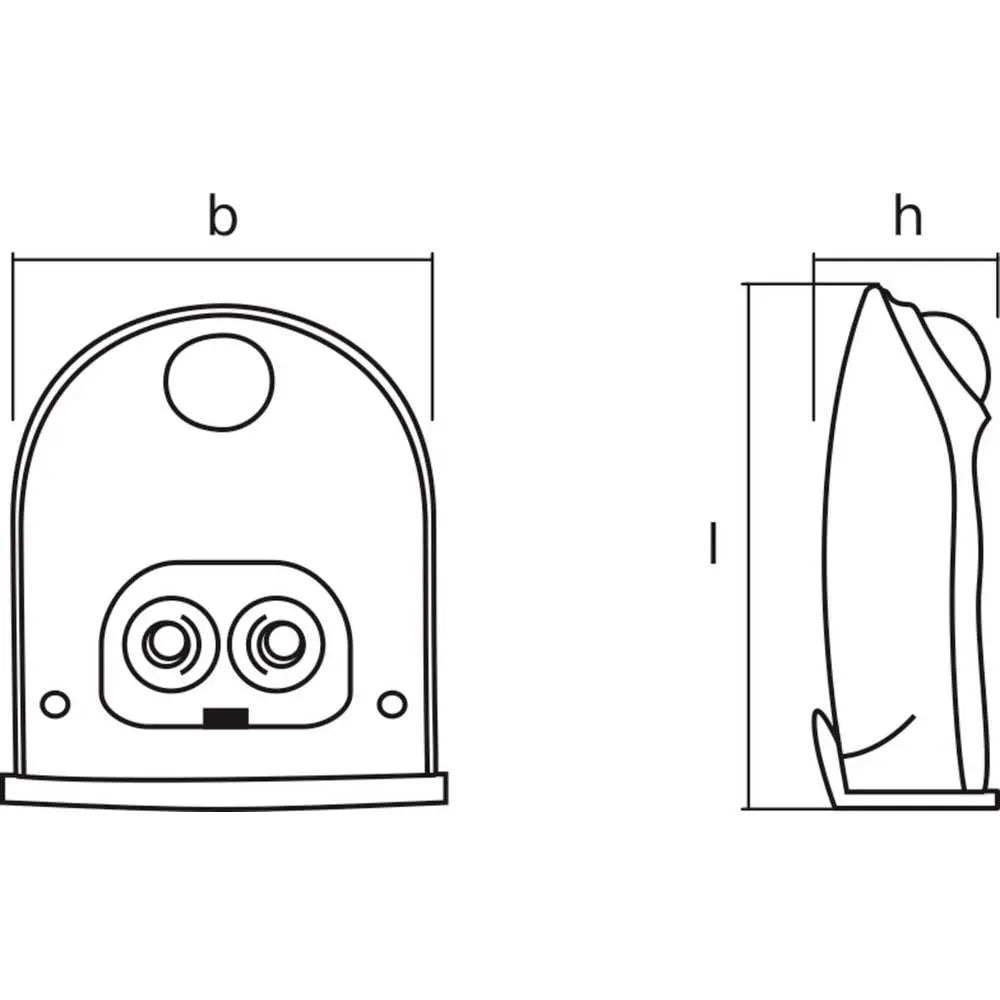 B-Ware Osram Nachtlicht Led Leuchte Bewegungsmelder Sensor Door Led Silber 2 Stück - 4099854531378