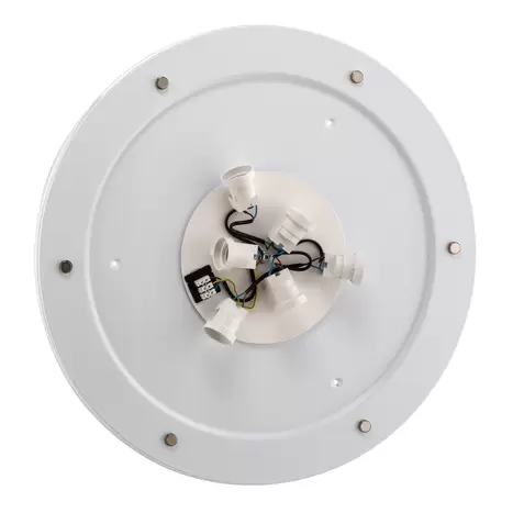 B-Ware Tk Lighting Deckenleuchte Rondo Leuchte Lampe Deckenlampe Grau ø 80cm749