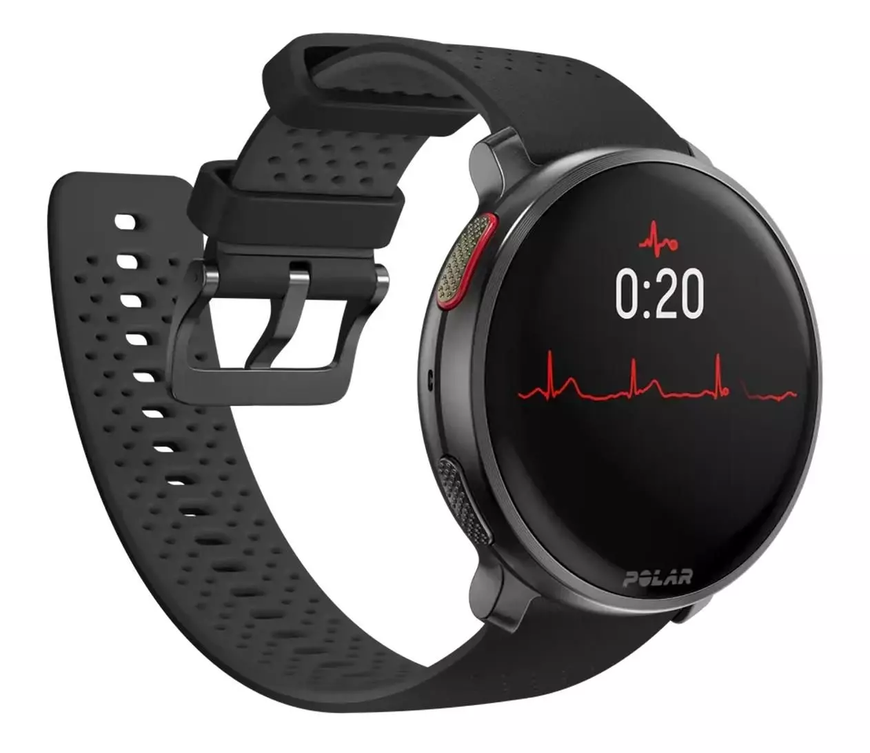 Montre de sport Polar Vantage V3 noire, montre-bracelet de fitness, montre de suivi d'activité, montre connectée