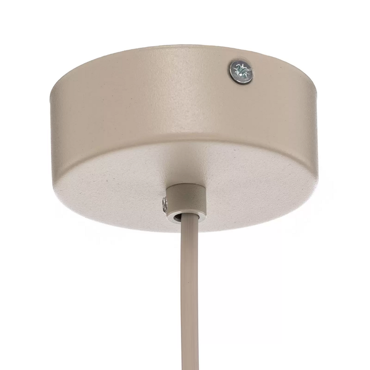 Hängeleuchte Cono einflammig Ø 25 cm beige Deckenlampe Lampe Leuchte Spot Licht