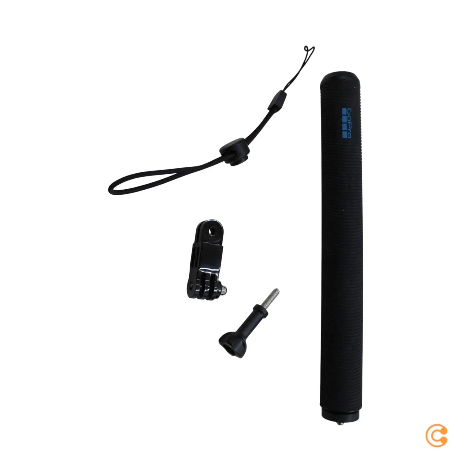 B-Ware Go Pro Verlängerungsstange Extension Pole Verbinder Set Carbonfaser Max2 Schwarz - 810116383962